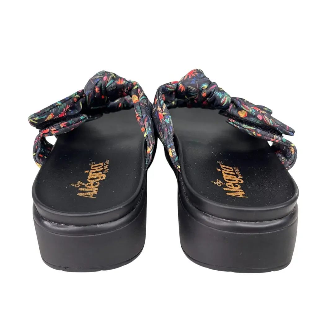 Alegria Dream Fit Slide Sandals Sage Fruit Punch 40